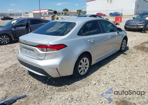 2020 Toyota Corolla Le z USA, uszkodzony, nr VIN 5YFEPRAE7LP099975